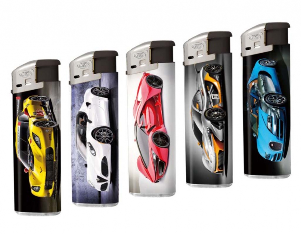 Plastic lighters AiT piezo lighter, CARS